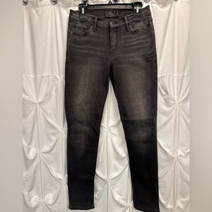 Lucky Brand Wome’s Dark Gray Slim Jeans size 6 28 waist